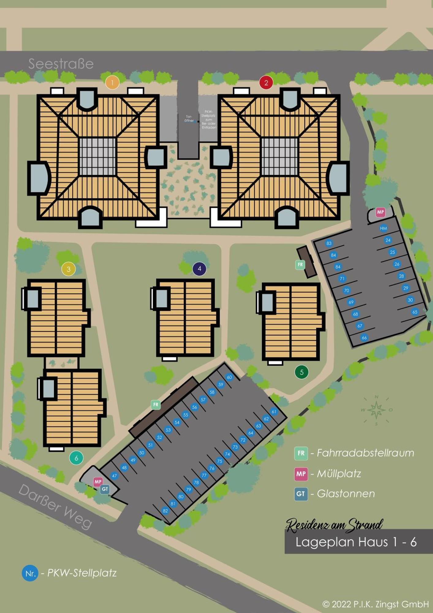 Residenz Am Strand Wohnung 2-39 징스트 외부 사진